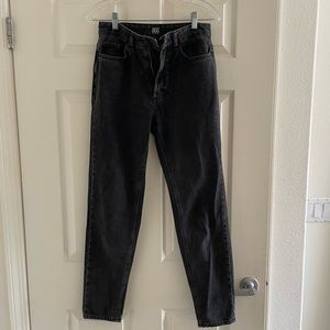 BDG mom high rise jeans size 25 black